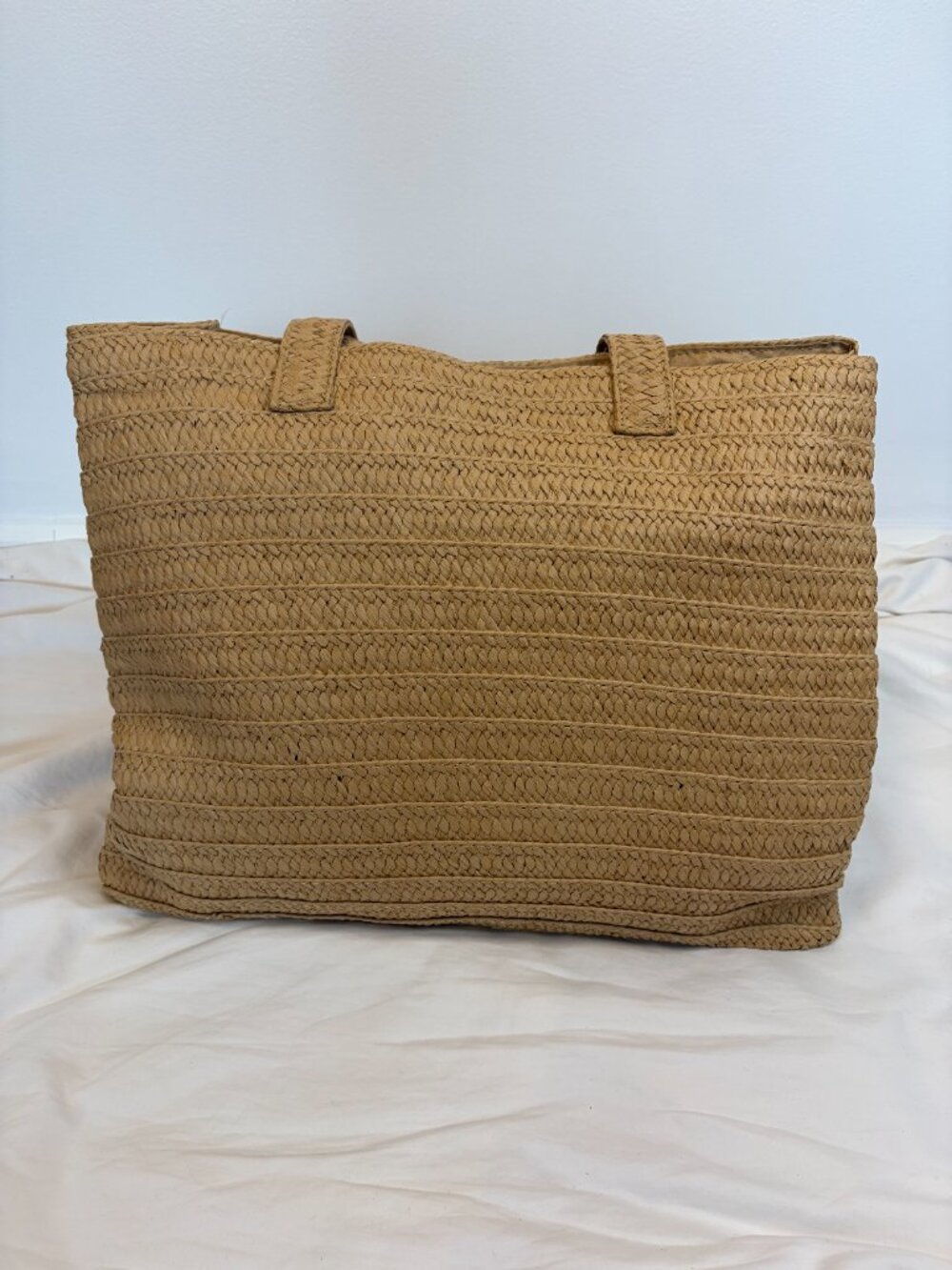 Urban Expressions Apres Beach Wicker Style Beach Bag - Picture 4 of 7